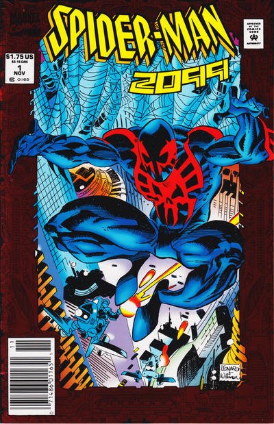 Spider-Man 2099 #1 (Newsstand) VF ; Marvel | Peter David