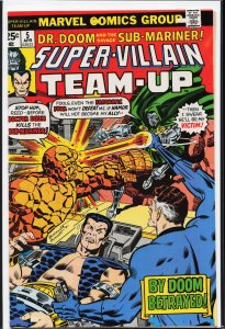 Super-Villain Team-Up #5 (1976) Namor the Sub-Mariner [Key Issue]