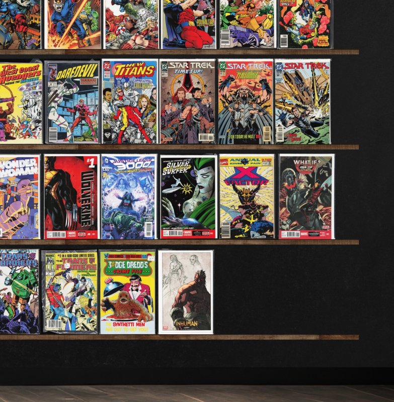 Huge Lot 150+ Comics with Iron Man, Star Trek, X-Factor & More!