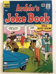 Archie’s Joke Book 97, VG-F, great XMas ad