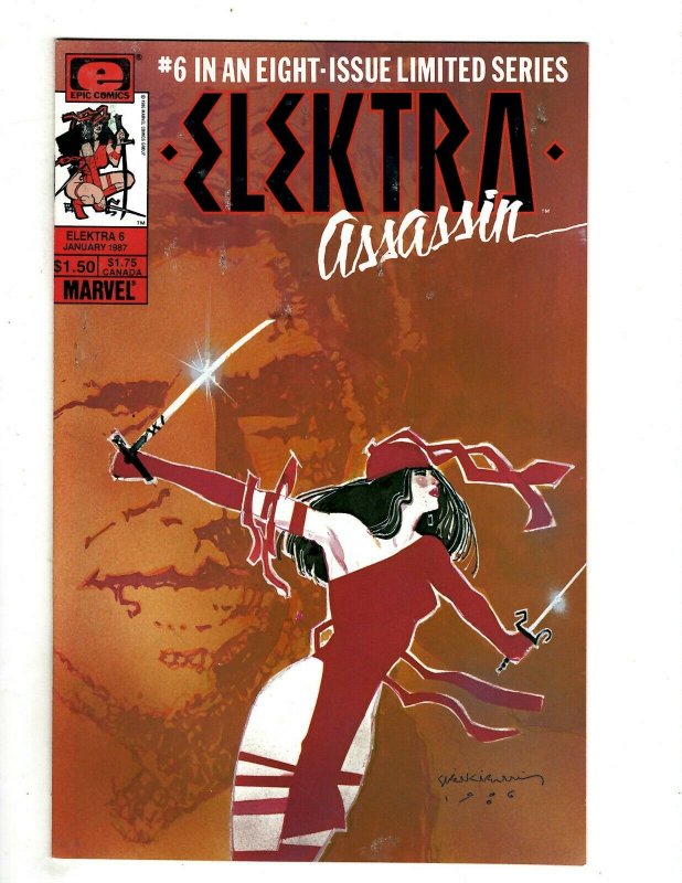 8 Elektra Assassin Marvel Comics 1 2 3 4 5 6 7 8 Daredevil Epic Mini Series HG1