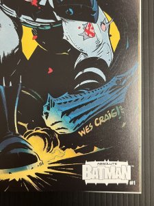 ABSOLUTE BATMAN #1 WES CRAIG VARIANT + ID CARD DC Comics 2024 NM+ PROSHIPPER