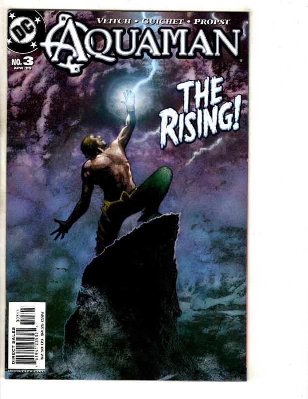 Lot Of 10 Aquaman DC Comic Books # 1 2 3 4 5 6 7 8 9 10 Superman Batman CR15