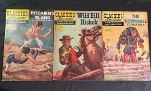 CLASSICS ILLUSTRATED 16 Issues, Various Printings