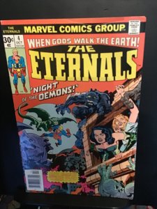 The Eternals #4 (1976) mid high grade 4th issue Kirby key! FN/VF Wow!