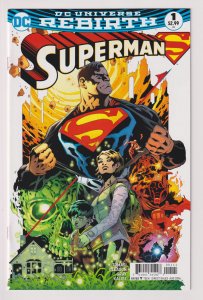 DC Comics! Superman! Rebirth! Issue #1!