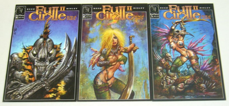 Full Cirkle II: Sum of Parts #1-3 VF/NM complete series - simon bisley - set A