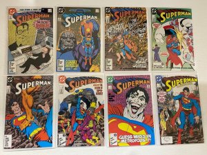 Superman lot 50 different from #2-50 + annuals 8.0 VF (1987-90) 