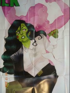 SHE-HULK Promo Poster, 24 x 36, 2014, MARVEL Unused more in our store 507