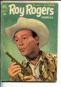 ROY ROGERS #44-1951-WESTERN-PHOTO COVERS-TRIGGER-BULLET-good/vg