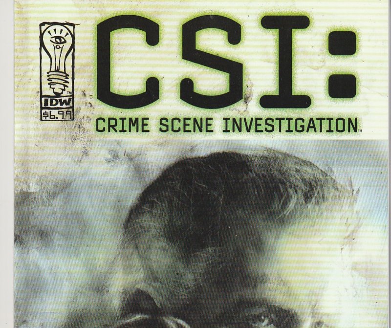 Autographed CSI – Blood Thicker Than Water One Shot