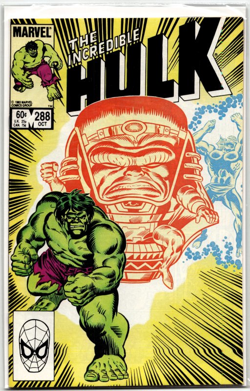 The Incredible Hulk #288 (1983) Hulk