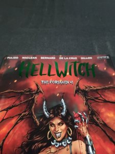 Hellwitch: The Forsaken 2PC #1 CH 2 - B+W Ed & Green Foil Ed (9.2ob) 2020