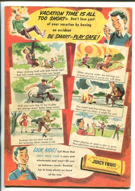 TARZAN #82-1956-DELL-GORDON SCOTT COVER- BURROUGHS- MARSH- MANNING-vg/fn