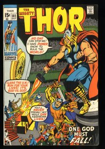 Thor #181 FN+ 6.5 White Pages