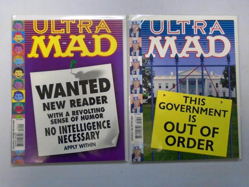 2 Different Ultra Mad Magazines Lot