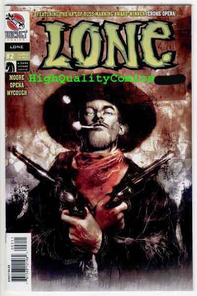 LONE #2, NM+, Jerome Opena, Mutants, Zombies, Wasteland, 2003
