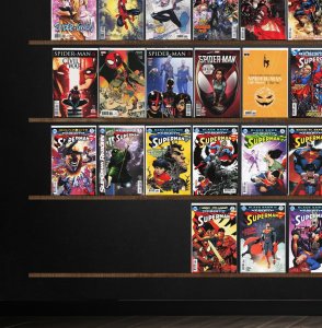 Huge Lot 140+ Comics with Superman, Titans, Supergirl, Spider-Man & More!