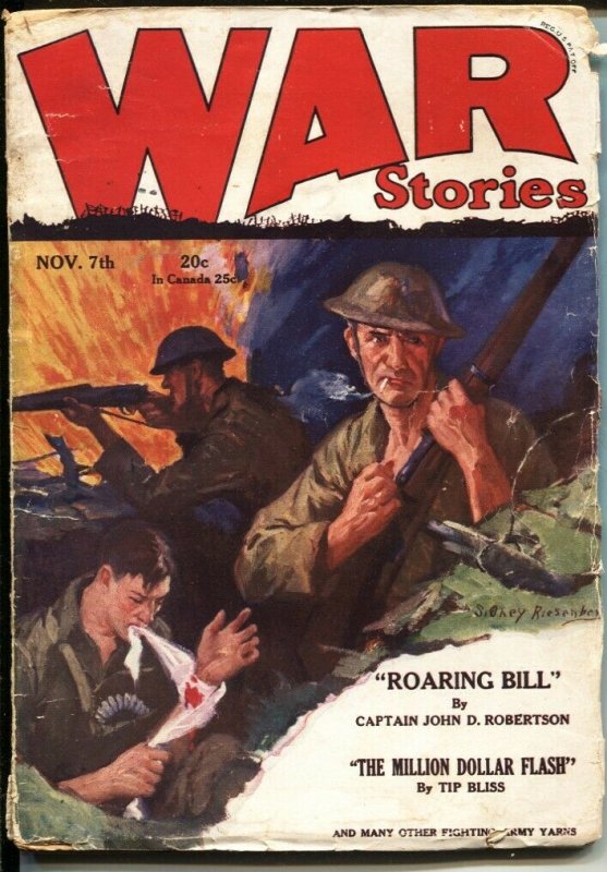 WAR STORIES---JULY 1931----GENERAL PERSHING'S OWN STORY-- FIGHT THE GERMANS T...