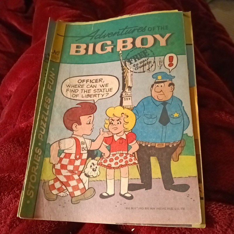 Adventures Of The Big Boy Comics 159 192 269 Bronze Age Lot Run Set Collection