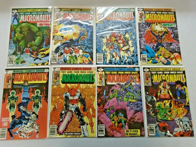 Bronze Age Micronauts Comic Set #1-59 + Annual #1-2 61 Diff Average 7.0 (1979)