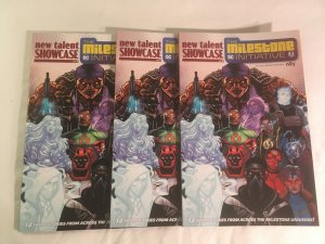 NEW TALENT SHOWCASE: THE MILESTONE INITIATIVE #1 Three Copies, VFNM Condition