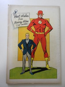 Flash Annual (1963) VG Condition moisture stain