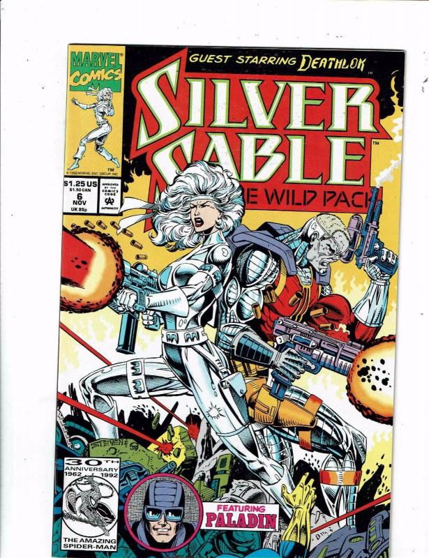 10 Silver Sable Marvel Comic Books # 1 2 3 4 5 6 7 8 9 10 Spider-Man Goblin HC2