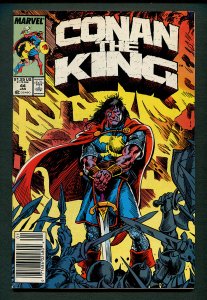 Conan the King #44 (7.5 VFN-)  Newsstand / January 1988