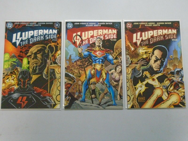 Superman the Dark Side set #1-3 8.0 VF (1998)