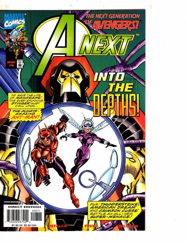 12 A-Next Marvel Comic Books #1 2 3 4 5 6 7 (NM0-) 8 9 10 11 12 1st Hope Pym RC9