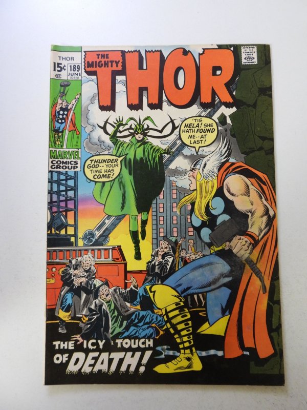 Thor #189 (1971) VF condition