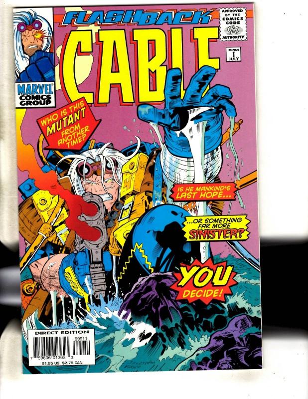 Lot Of 12 Cable Marvel Comic Books  42 43 44 45 46 47 48 49 50 1 2 -1 X-Men DB9