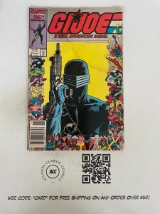 G.I. Joe # 53 VG Marvel Comic Book Baroness Duke Snake Eyes Cobra Destro 8 J219