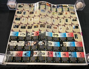 STAR WARS GALAXY CARDS 1993 UNCUT SHEET