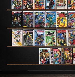 Huge Lot 140+ Comics with Nomad, Ninjak, Nova, Nightstalkers & More!