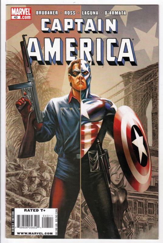 Captain America #43 (Mar-08) NM/MT Super-High-Grade Captain America aka Bucky...