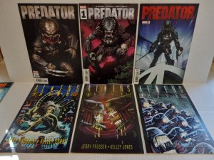 PREDATOR - #1 + VARIANT COVERS - MARVEL + ALIEN HIVE #1,3,4 - FREE SHIPPING