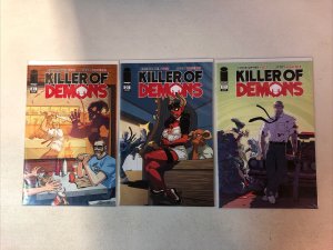 Killer Of Demons (2009) #1 2 3 (VF+/NM) Complete Set Scott Wegener art Image