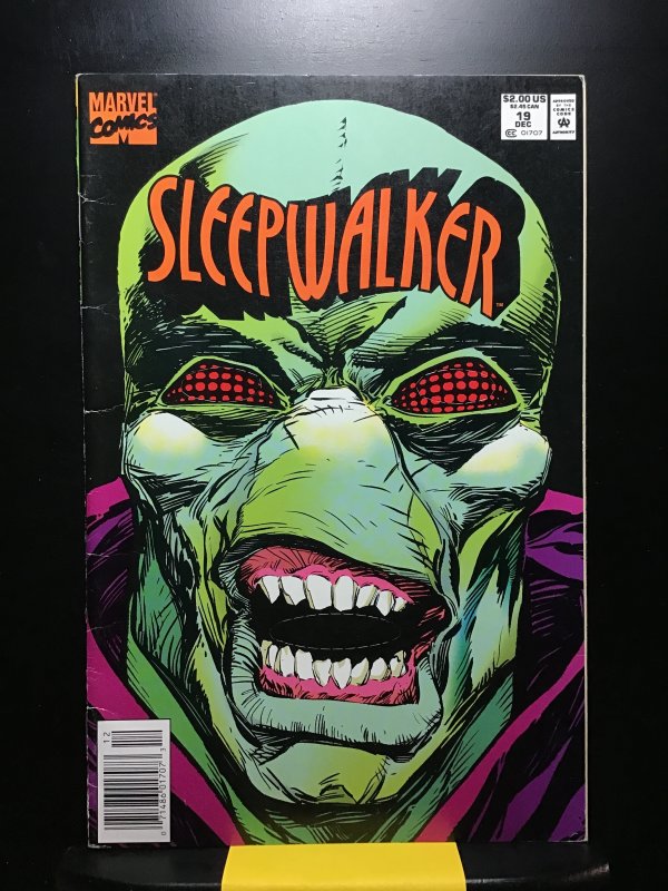 Sleepwalker #19 Newsstand Edition (1992)