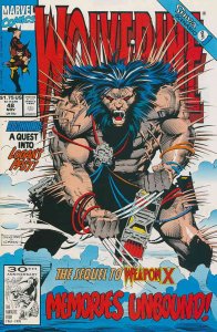 Wolverine #48 VF/NM ; Marvel | Weapon X Sequel