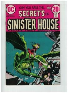 SECRETS OF SINISTER HOUSE 7 FINE Nov. 1972