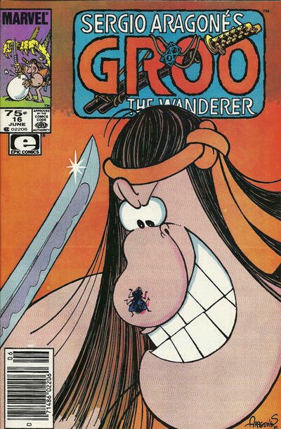 Groo the Wanderer #16 (Newsstand) FN; Epic | save on shipping - details inside