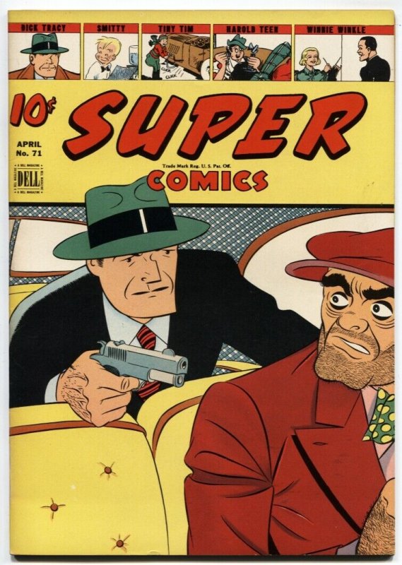 SUPER #71-1944-DICK TRACY-CLYDE BEATTY-LITTLE ORPHAN ANNIE-BRENDA STARR--DELL