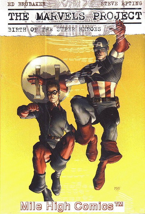 MARVELS PROJECT: BIRTH OF THE SUPER HEROES HC (2010 Series) #1 Very Fine