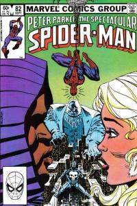 Spectacular Spider-Man (1976 series)  #82, VF+ (Stock photo)