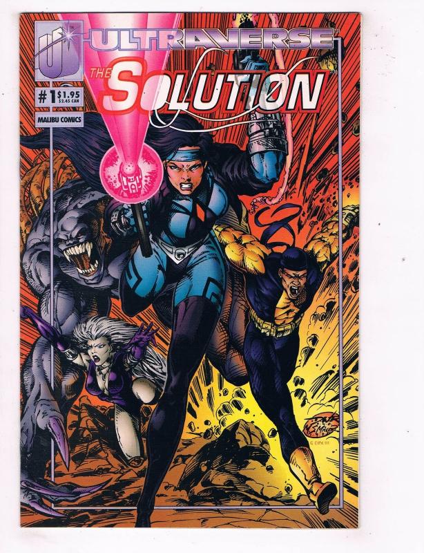 Solution (1994) #1A Ultraverse Marvel Comic Book Dragon Fang Lela Cho HH3