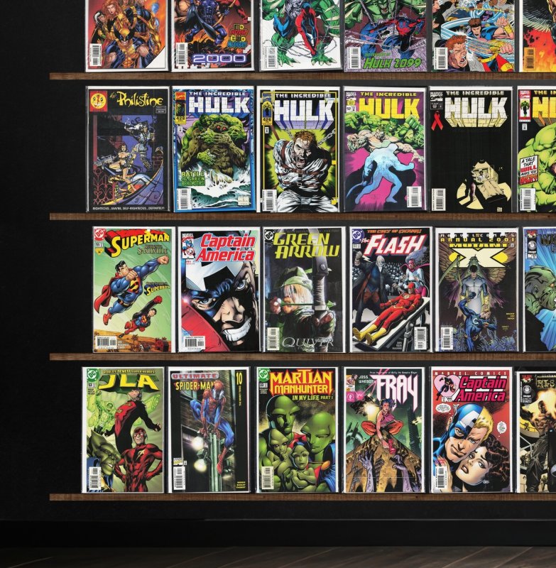 Huge Lot 140+ Comics with The Incredible Hulk, Thunderbolts & More!