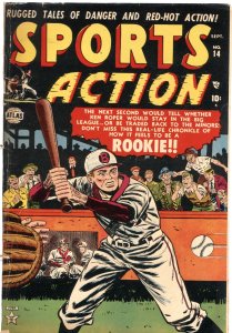 Sports Action #14  1952 - Atlas  -VG - Comic Book