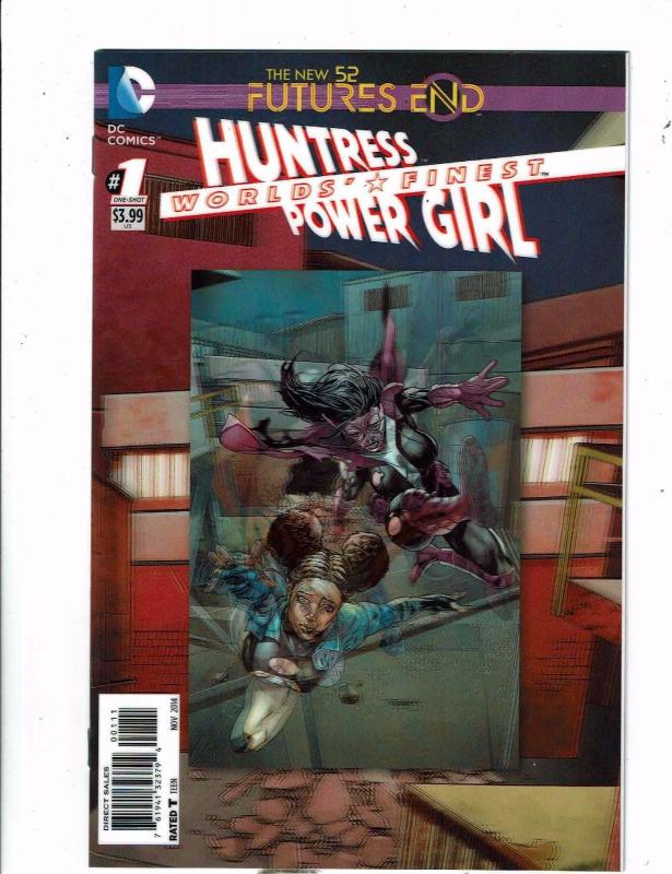 3 DC Futures End Comics # 1 NM Huntress Power Girl Wonder Woman Infinity Man RF4